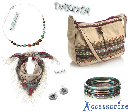 Модные браслеты, шарфы, сумки Accesorize: весна-лето 2009 