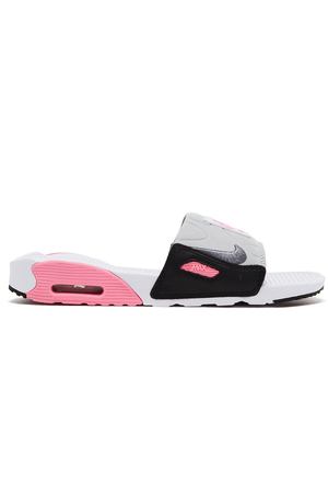 Серо-розовые шлепки AIR MAX 90 SLIDE Nike