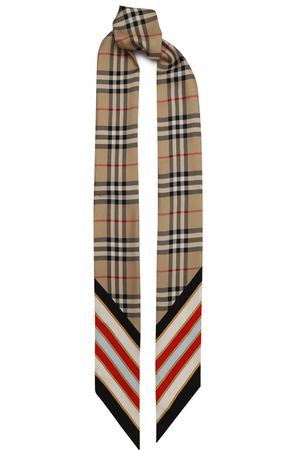 Шелковый шарф-твилли Burberry
