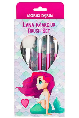 MORIKI DORIKI Набор из 4-х кистей для макияжа LANA Make-up Brush Set
