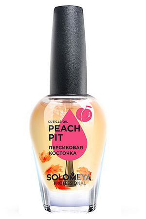 SOLOMEYA Масло для кутикулы и ногтей с витаминами «Персиковая косточка» Cuticle Oil "Peach pit"