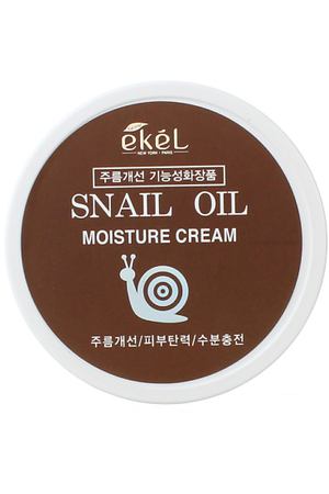 Ekel Крем для лица антивозрастной против морщин с Улиточным муцином Moisture Cream Snail 100