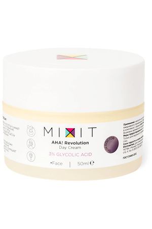 MIXIT Крем для лица дневной с гликолевой кислотой 3% AHA! Revolution Day Cream glycolic 3%