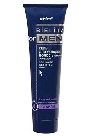 БЕЛИТА Bielita For Men Гель для укладки волос с мокрым эффектом сильной фиксации 100