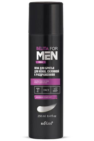 БЕЛИТА Пена для бритья для кожи, склонной к раздражениям Belita for Men 250.0