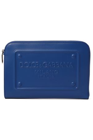 Кожаный клатч Dolce & Gabbana