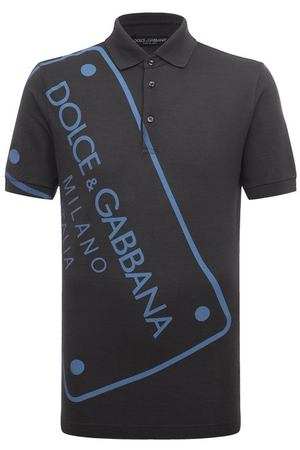 Хлопковое поло Dolce & Gabbana