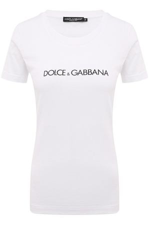 Хлопковая футболка Dolce & Gabbana