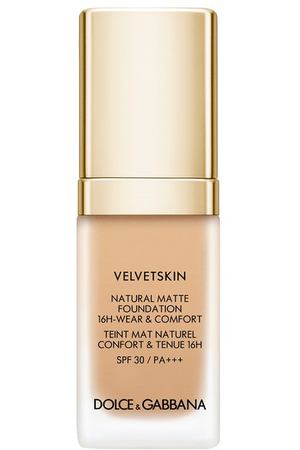 Матирующее тональное средство-флюид Velvetskin, оттенок Almond 330 (30ml) Dolce & Gabbana