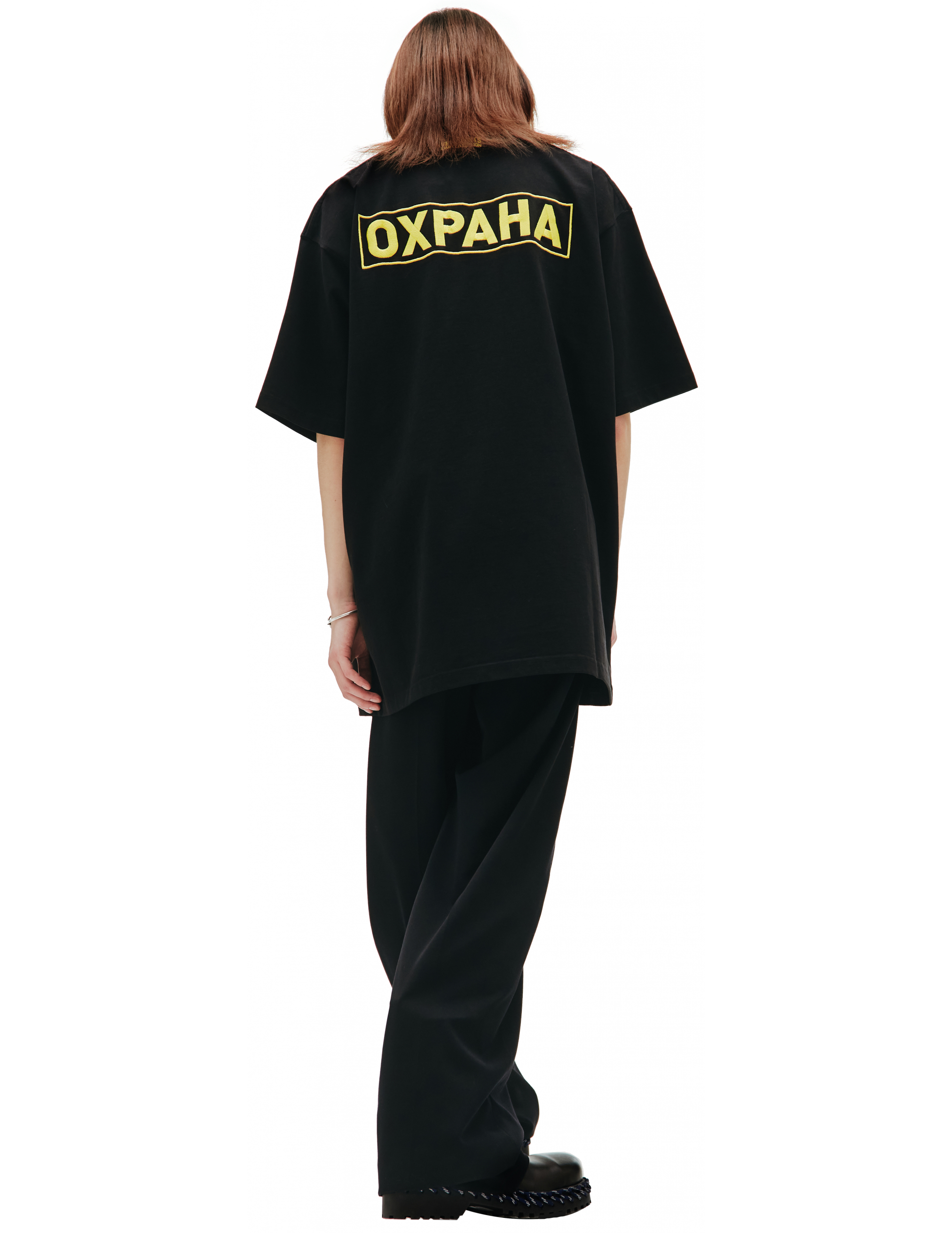 Где купить Футболка Охрана VETEMENTS x SV Vetements 