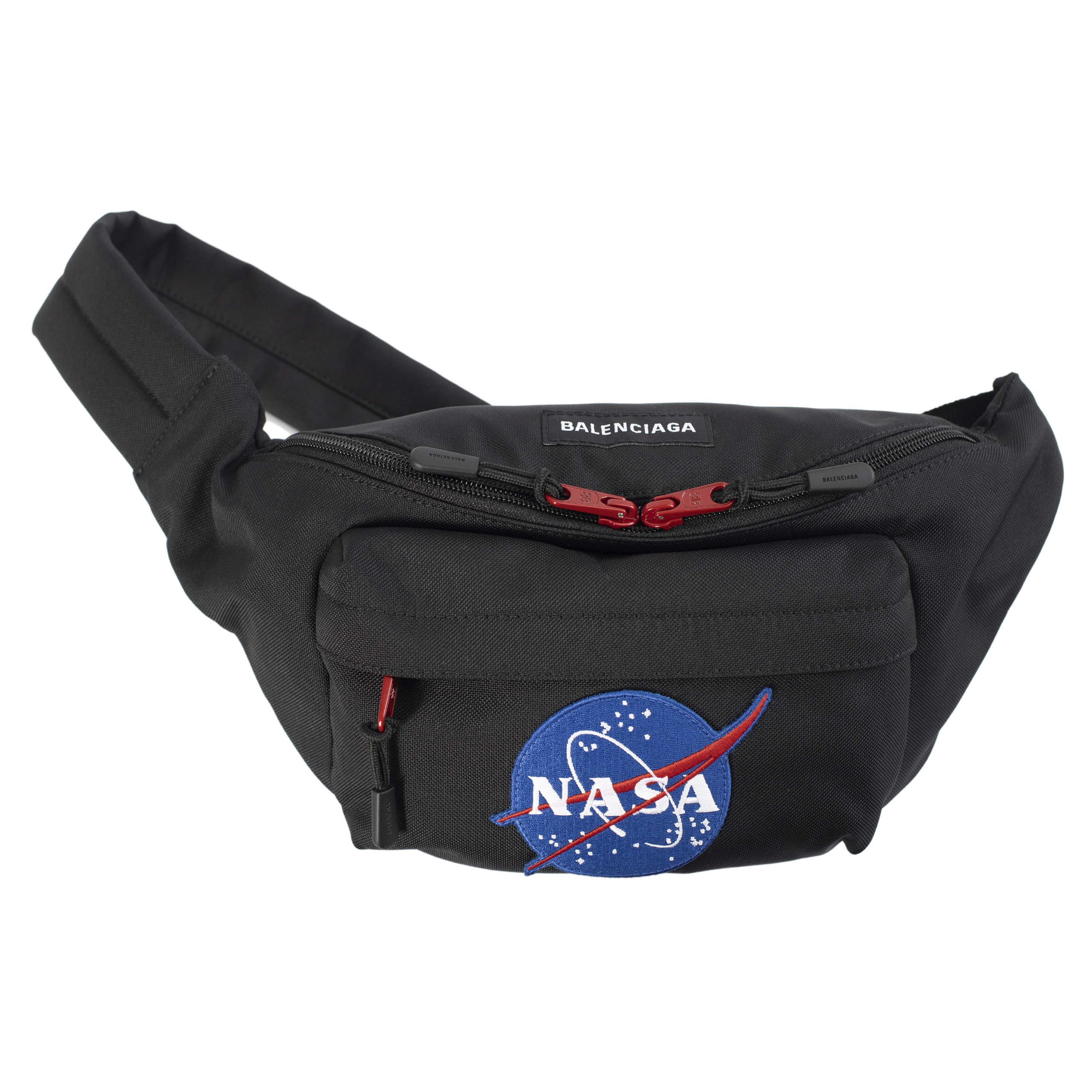 Где купить Поясная сумка с вышивкой NASA Balenciaga 