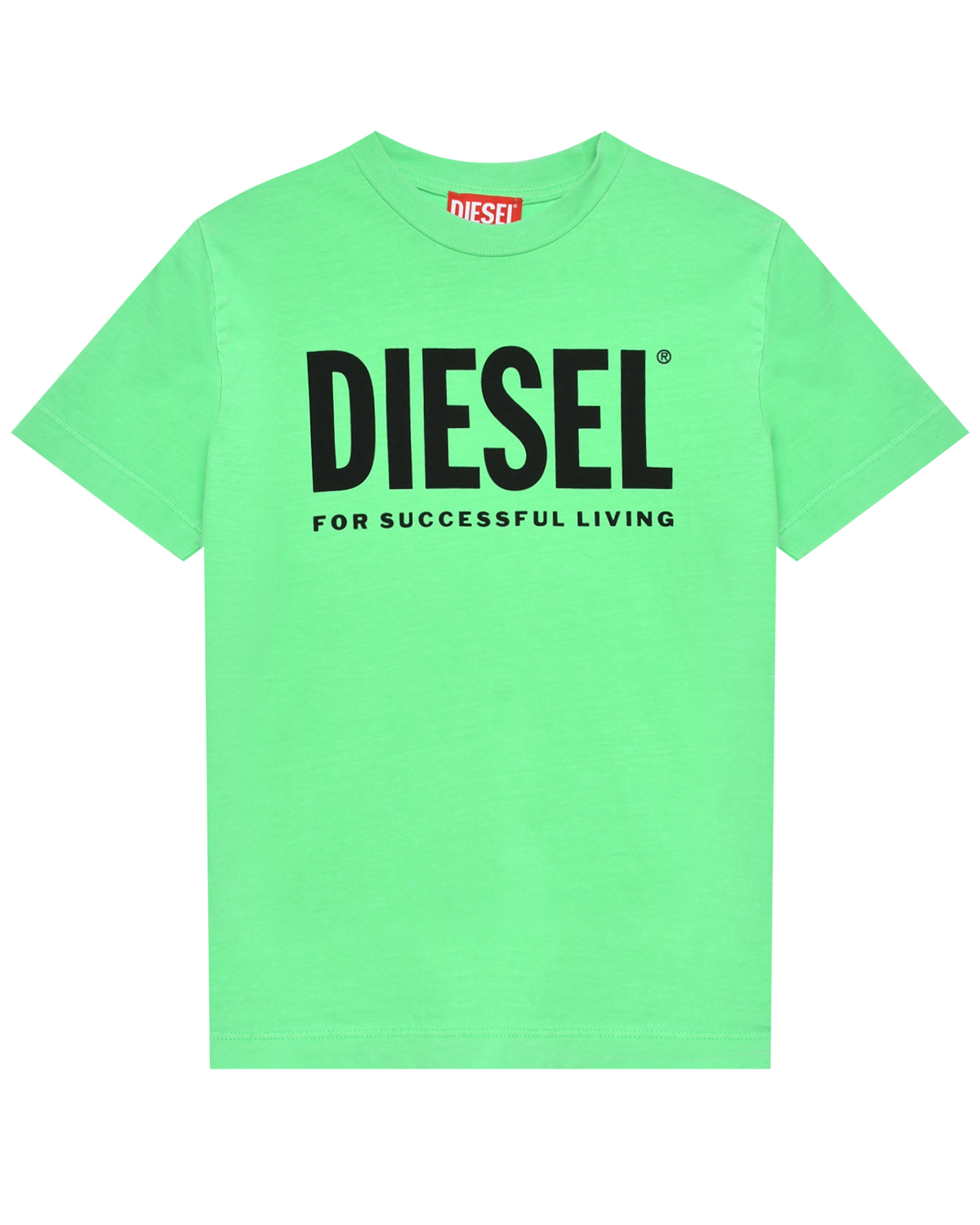 Где купить Футболка с черным лого Diesel Diesel 