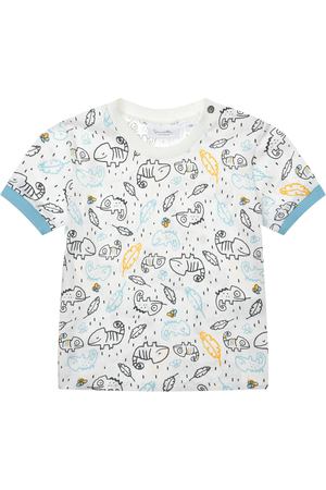 Футболка с принтом &quot;хамелеоны&quot; Sanetta Kidswear