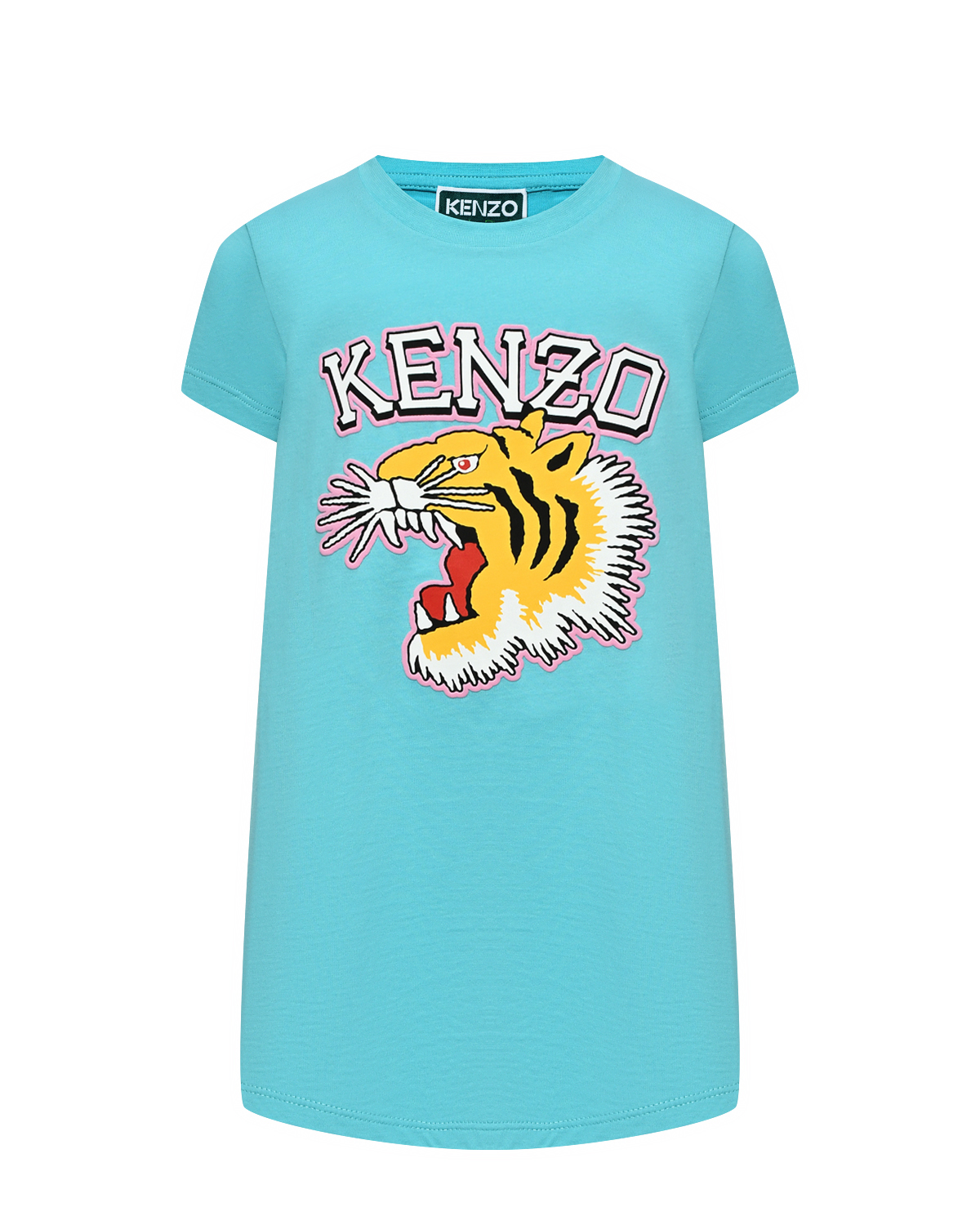 Где купить Платье с принтом &quot;тигр&quot; и лого KENZO Kenzo 