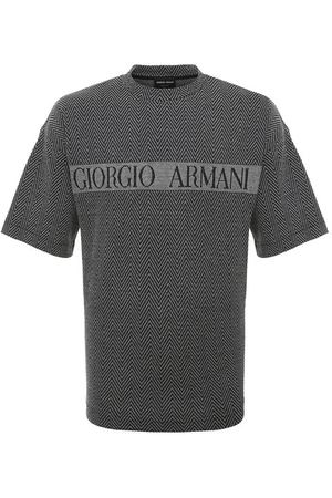 Хлопковая футболка Giorgio Armani