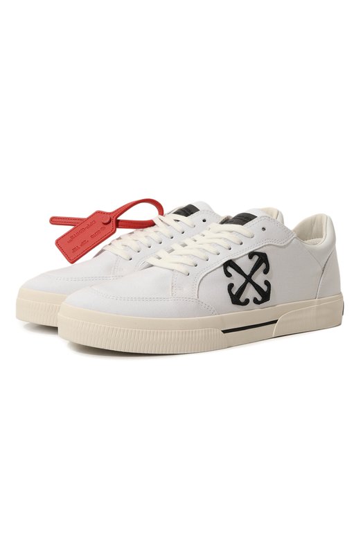 Где купить Текстильные кеды New Vulcanized Off-White Off-White 