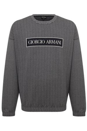 Хлопковый свитшот Giorgio Armani