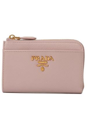 Кожаная ключница Prada