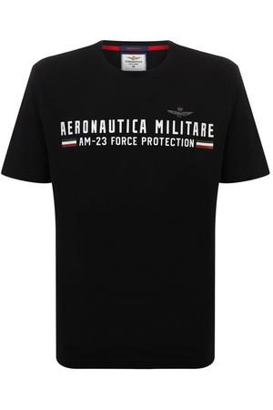 Хлопковая футболка Aeronautica Militare