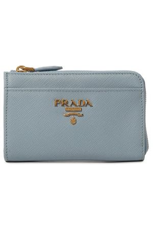 Кожаная ключница Prada