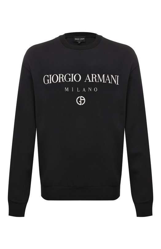 Где купить Хлопковый свитшот Giorgio Armani Giorgio Armani 