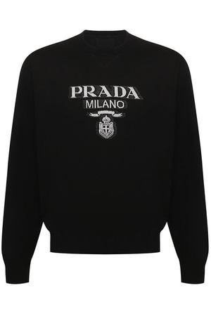 Хлопковый свитшот Prada