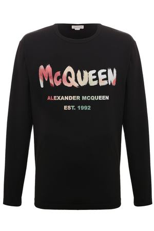 Хлопковый лонгслив Alexander McQueen