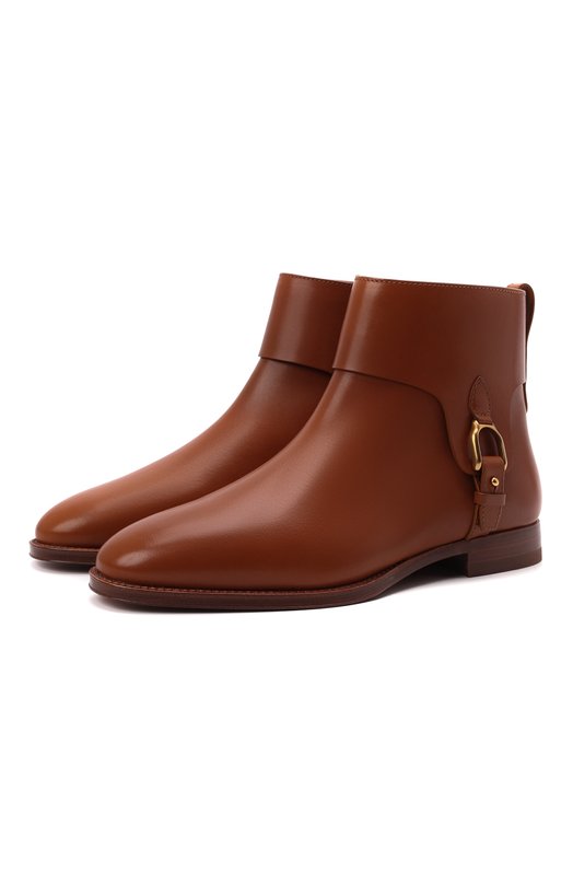 Где купить Кожаные ботинки Stirrup Reanne Ralph Lauren Ralph Lauren 