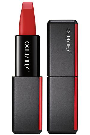 Матовая помада для губ ModernMatte, 514 Hyper Red Shiseido