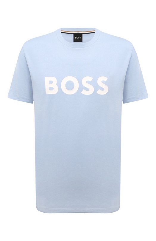 Где купить Хлопковая футболка BOSS Boss Hugo Boss 