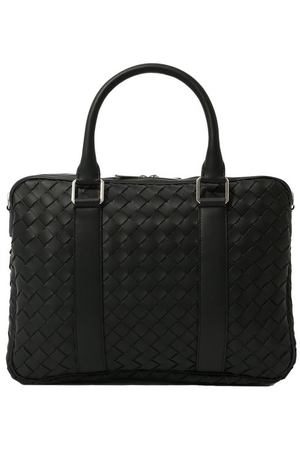 Кожаная сумка для ноутбука Bottega Veneta