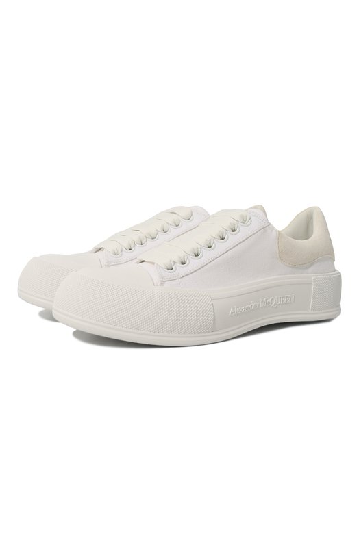 Где купить Комбинированные кеды Deck Plimsoll Alexander McQueen Alexander McQueen 