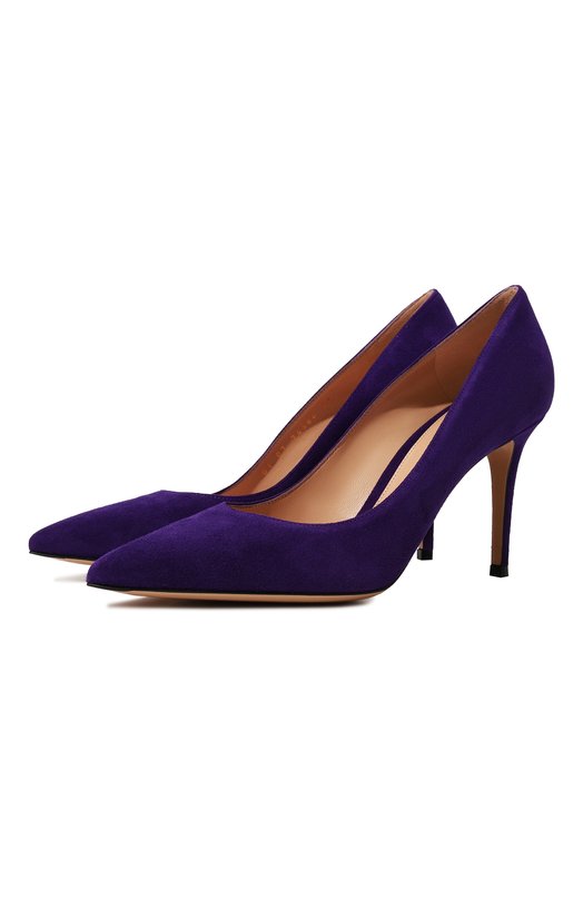 Где купить Замшевые туфли Gianvito 85 Gianvito Rossi Gianvito Rossi 