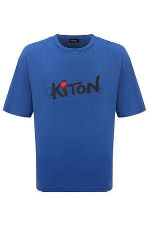 Хлопковая футболка Kiton