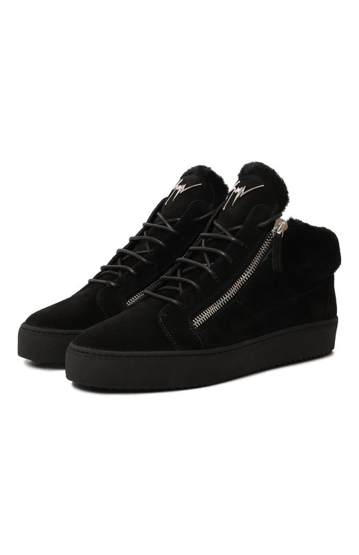 Где купить Кожаные кеды Kriss Winter Giuseppe Zanotti Design Giuseppe Zanotti Design 