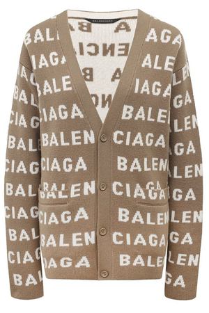 Шерстяной кардиган Balenciaga