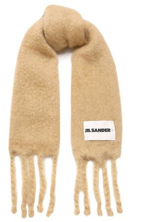 Шерстяной шарф Jil Sander