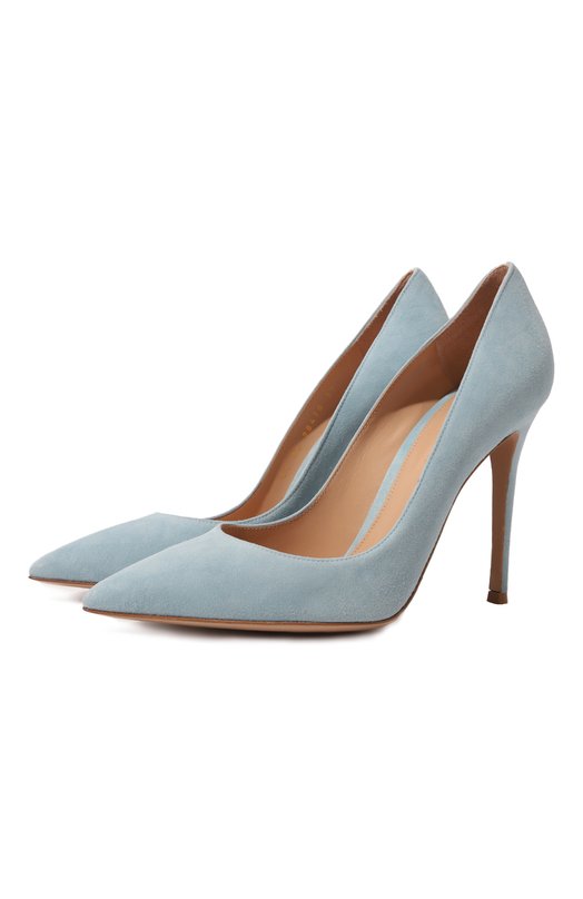 Где купить Замшевые туфли Gianvito 105 Gianvito Rossi Gianvito Rossi 