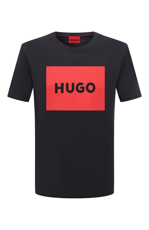 Где купить Хлопковая футболка HUGO Hugo Hugo Boss 