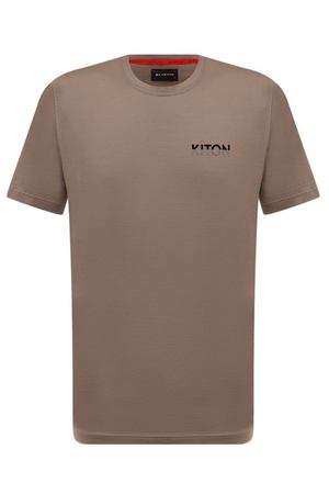 Хлопковая футболка Kiton