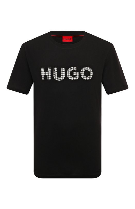 Где купить Хлопковая футболка HUGO Hugo Hugo Boss 