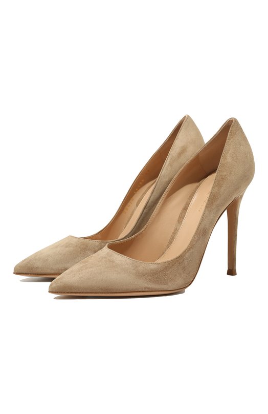 Где купить Замшевые туфли Gianvito 105 Gianvito Rossi Gianvito Rossi 