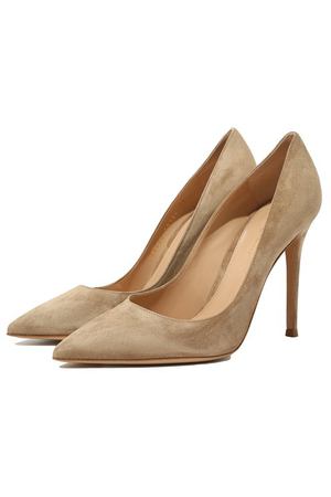 Замшевые туфли Gianvito 105 Gianvito Rossi