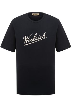 Хлопковая футболка Woolrich