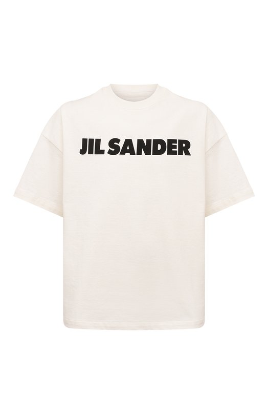 Где купить Хлопковая футболка Jil Sander Jil Sander 