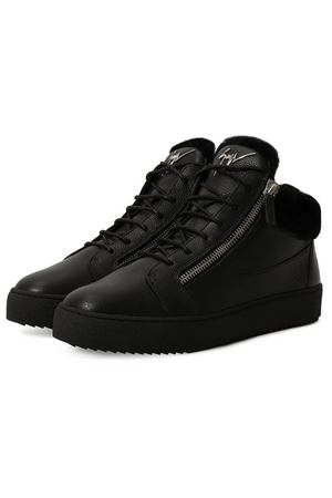 Кожаные кеды Kriss Winter Giuseppe Zanotti Design