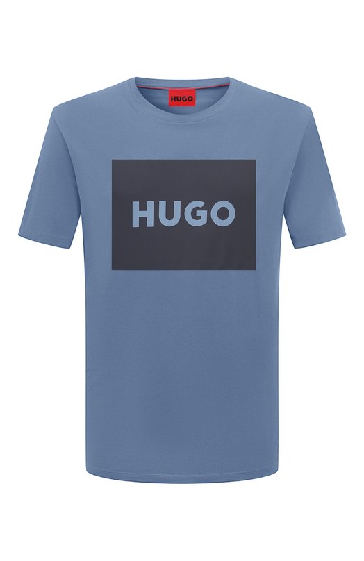 Где купить Хлопковая футболка HUGO Hugo Hugo Boss 