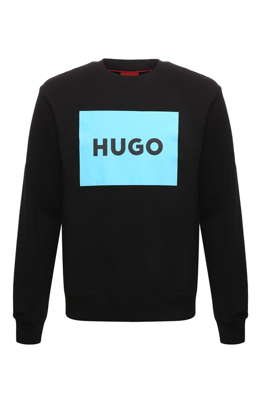 Где купить Хлопковый свитшот HUGO Hugo Hugo Boss 