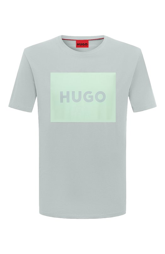 Где купить Хлопковая футболка HUGO Hugo Hugo Boss 