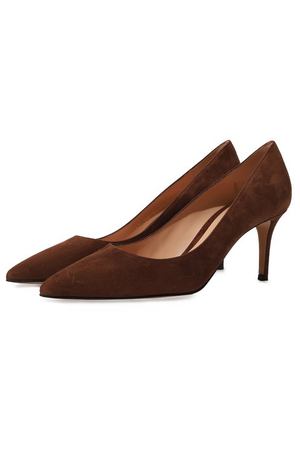 Замшевые туфли Gianvito 70 Gianvito Rossi